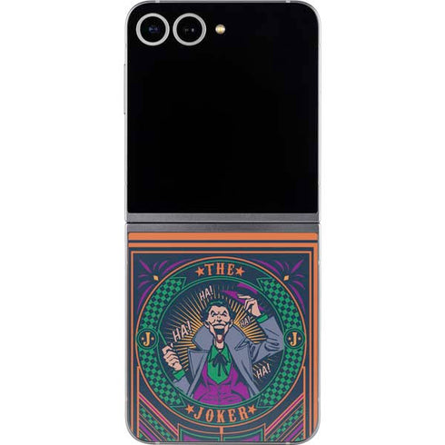 DC Comics The Joker Casino Chip Galaxy Z Flip6 Skin